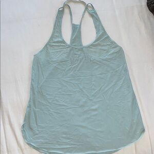 Lululemon Light Blue Racerback Tank Top size 6